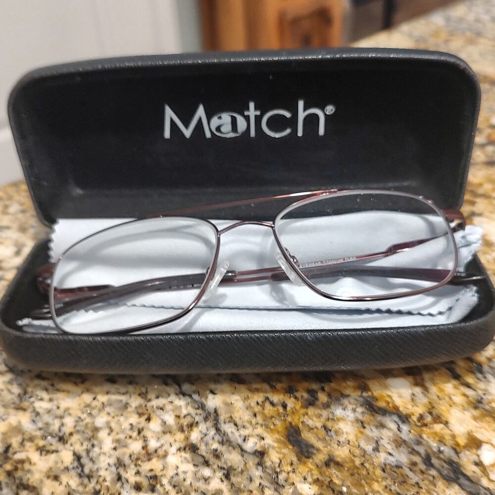 Match Eyewear Titanium Flex Glasses MF-135SS 58/18-150 Brown